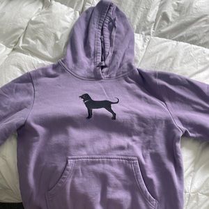 The Black Dog Kids Large Purple Sweatshirt